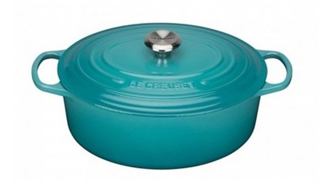 LE CREUSET GUSSEISEN Bräter oval 31cm Karibik Signature